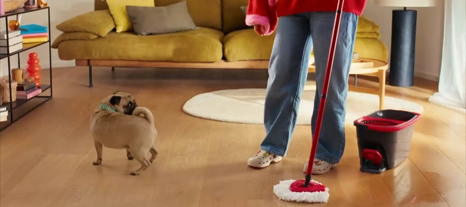 Vileda campaign reimagines household cleaning